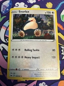 Snorlax - (Cosmos Holo) 140/202 Blister Exclusives Holo - Picture 1 of 2