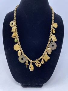 1/20 14 K GF Renacimiento Egipcio Dije Colgante Collar Instituto de Arte de Chicago - Imagen 1 de 13