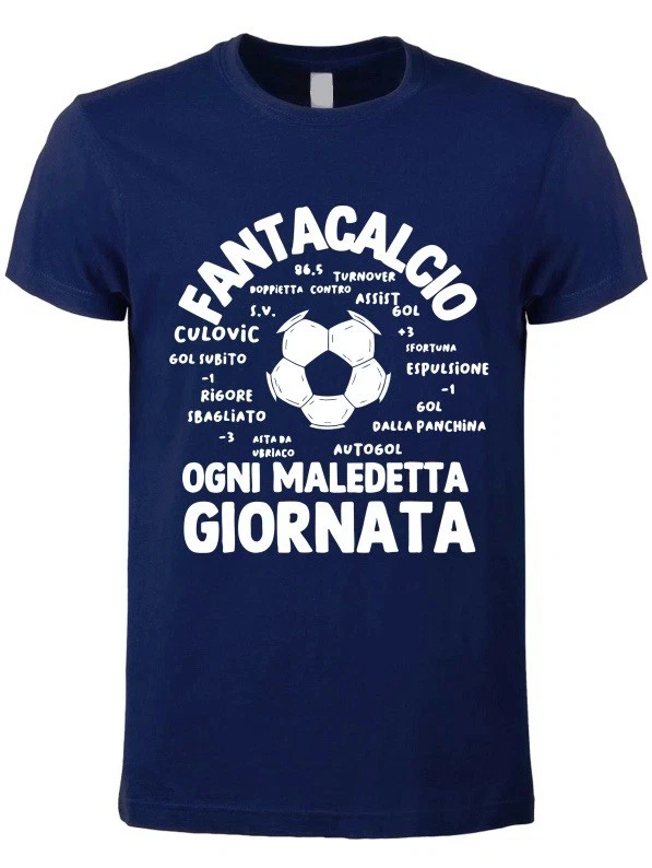 T-shirt Fantacalcio 100%co Disponibile dalla S alla XXL - Immagine 1 di 1