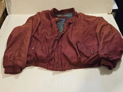 Catalina La Paz Chaqueta Hombre Grande Beige Vintage Años 80 Preppy Hipster Foto 1 de 4