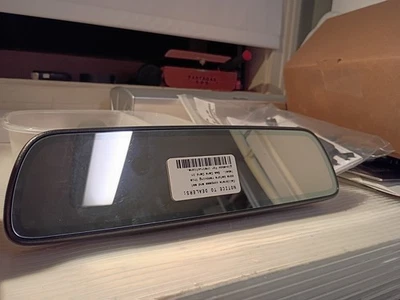 New 2017-2022 SUBARU  REAR VIEW MIRROR W/ AUTO DIM/COMPASS - OEM - H505SVA002 - Image 1 of 3