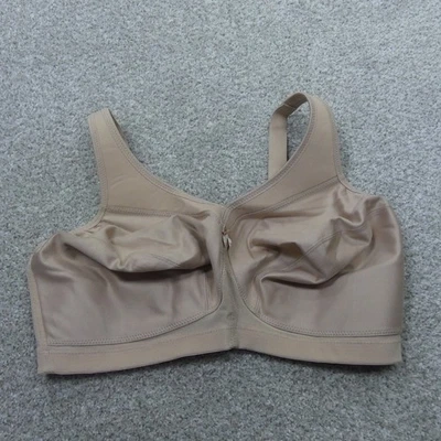 Sujetador Glamorise Mujer 38F Beige Inalámbrico Magic Lift 1005 Foto 1 de 4