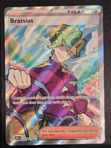 Brassius #135 Pokemon Prismatic Evolutions - Picture 1 of 2