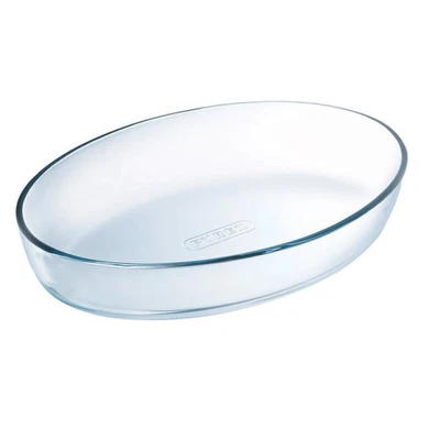 Plat ovale 39x27 cm verre  39x27 cm - Photo 1/2
