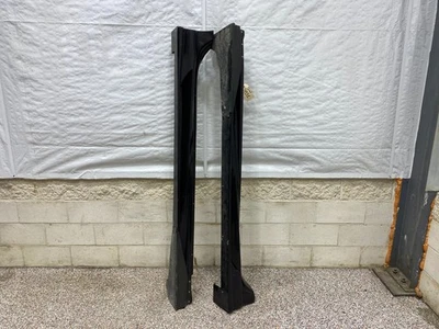 2013 MITSUBISHI EVO X EVOLUTION 10 VARIS V2 FALDÓN LATERAL PAR CON CONDUCTO DE AIRE DE CARBONO Foto 1 de 4