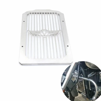 Cubierta de parrilla de radiador para Kawasaki Vulcan VN 900 Classic/LT 2006-19 VN900 personalizada Foto 1 de 4