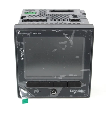SCHNEIDER ELECTRIC PowerLogic PM8000 Power and Energy Meter 20-60V METSEPM8210 - Image 1 of 4