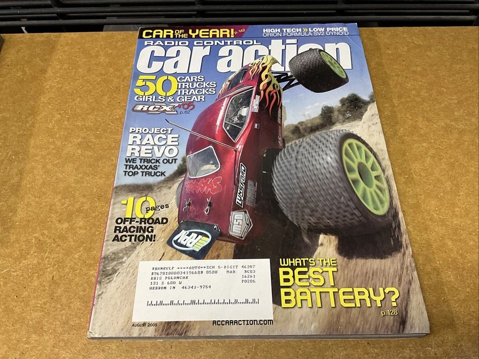 Radio Control Car Action Magazine/August 2005 - Image 1 of 1