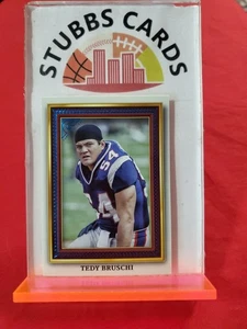 2023 Topps Composite Tedy Bruschi Portrait Gallery Blue SP 02/99 #PG-22 Patriots - Picture 1 of 2