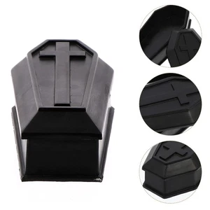 2 PCS Coffin Container Mini Coffins for Crafts Casket Boxes Goodies - Picture 1 of 12