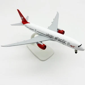 1 Set 20cm Model Plane British Virgin Atlantic B787 Airlines 787 Diecast Toy - Picture 1 of 5
