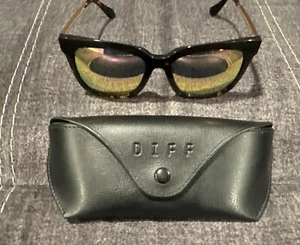 Diff Eyewear Bella Tortoise Polarized Sunglasses TO-PK10P w Case! Fast Shipping! - Picture 1 of 10
