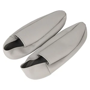 2* Seat Armrest Lid Covers Replace Parts For Toyota Sequoia 2001-2007 Dark Gray - Picture 1 of 8
