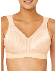 Playtex 18 Hour Original Comfort Strap Wirefree Bra Natural Beige Size 42B - Picture 1 of 1