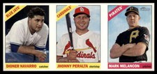 2015 Topps Heritage Advertising Panel Dioner Navarro/Jhonny Peralta/Mark Melacon