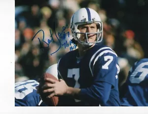 BERT JONES SIGNED INDIANAPOLIS COLTS QUARTERBACK 8X10 - Picture 1 of 1