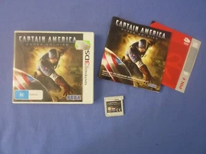 Capitán América Super Soldado Nintendo 3DS con manual - Imagen 1 de 6