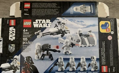 Lego 75320 Star Wars Snowtrooper Battle Pack Solo Caja e Instrucciones Foto 1 de 2