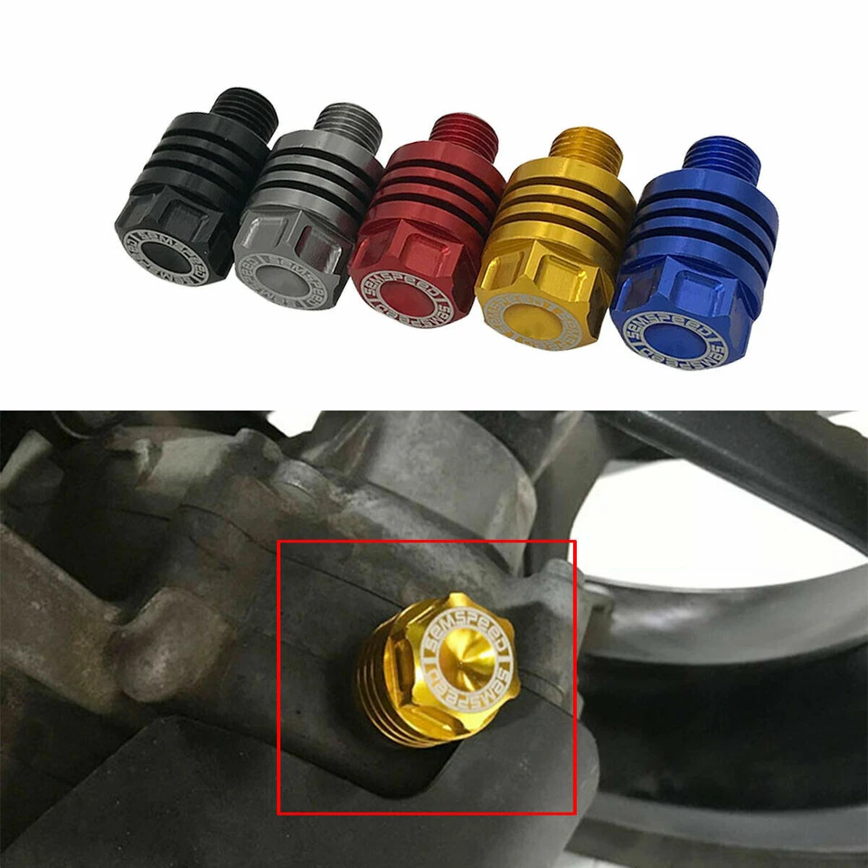 Tornillos de perno de tuerca de cárter de tapón de drenaje de aceite para Yamaha NVX 155 150 125 Aerox 155 2015-23 Foto 1 de 1