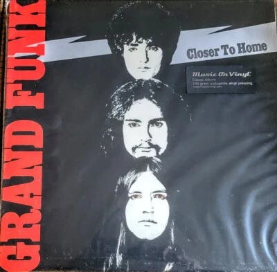 GRAND FUNK RAILROAD - CLOSER TO HOME - 180-GRAM VINYL LP  " NEW, SEALED " Foto 1 de 2