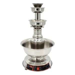 3,5L 3 Etagen Party Brunnen Rotwein Saft Wasserfall Deko Maschine Edelstahl - Bild 1 von 12