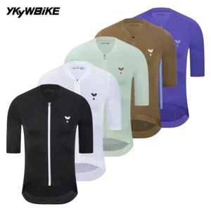 YKYWBIKE 2025 Cycling Jersey Men Summer Pro Team Bicycle Shirt Short Sleeve - Picture 1 of 79