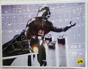 Star Wars Dave Prowse/Darth Vader Hand Signed Autograph 8x10 Photo (EBAU-1617) - Picture 1 of 1