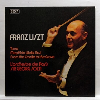 SXL 6709 - SIR GEORG SOLTI - LISZT tasso, mephisto waltz DECCA LP NM - Image 1 of 2