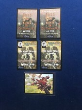 MTG X5 Promo/Advertisement cards for Lorwyn, Comics, Novels Mint!