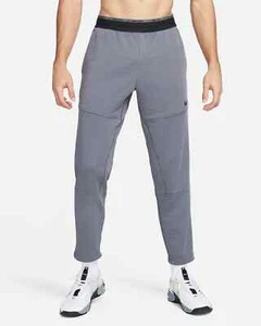 Nike Pro Mens Size S Fleece Training Athletic Pants Gray New DV9910 068 • NWT - Picture 1 of 6