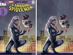 Amazing Spider-Man #4 (2025) Exclusive Joseph Michael Linsner 2-Pack - Picture 1 of 5