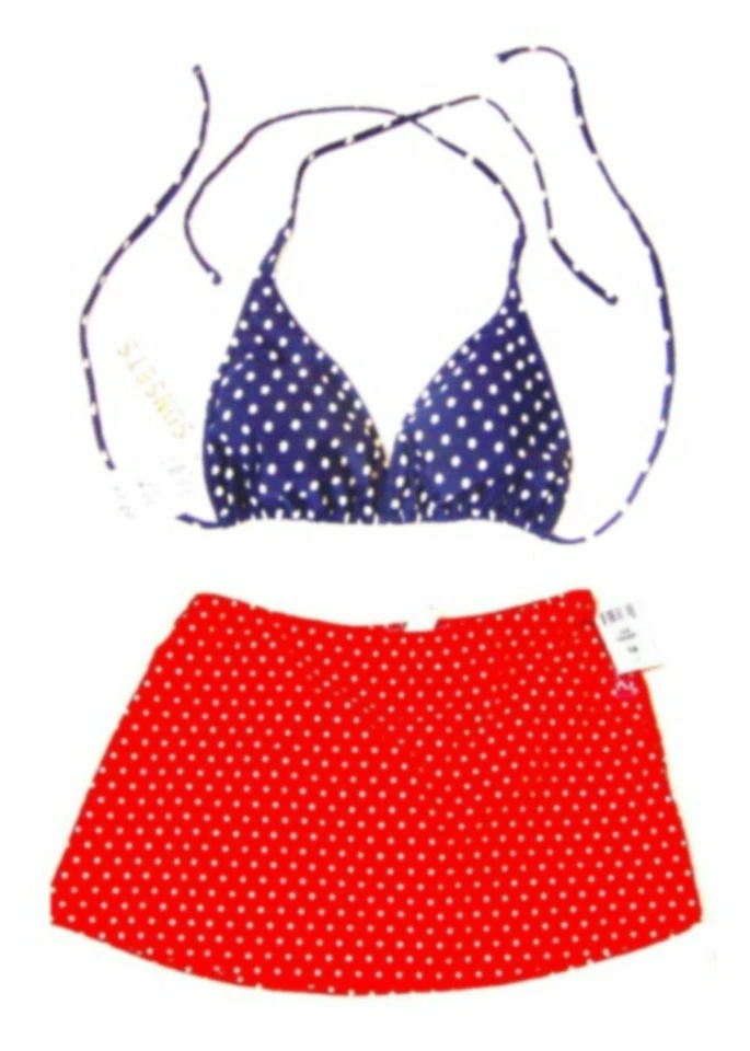 Traje de baño a lunares Sunsets Hamptons & St. Barts separado nuevo con etiquetas Foto 1 de 1