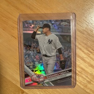 Masahiro Tanaka REFRACTOR - 2017 Topps Chrome Parallel #157 - New York Yankees