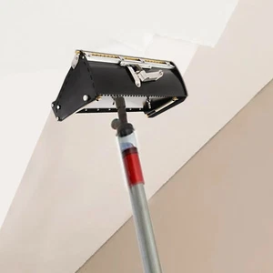 Scatola di finitura piatta per cartongesso 12" utensile per cartongesso acciaio inox 32 cm/12,6 pollici nero - Foto 1 di 21