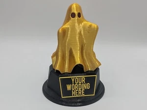 Personalised Ghost Trophy, Ghosting Trophy, Serial Ghosting Award, Halloween - Picture 1 of 11