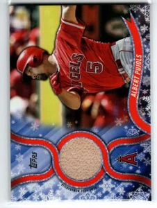 2018 Topps Walmart Holiday Snowflake Relics #RAP Albert Pujols (ref 201828) - Picture 1 of 1