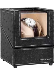 TripleTree One Slot Automatic Watch Winder w/Soft Pillow NEW - Picture 1 of 6