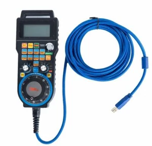 CNC Mach3 Handwheel 6 Axis Wired USB MPG Controller Electronic Manual Pendant 5M - Picture 1 of 9