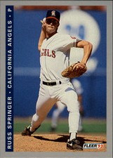 1993 Fleer Final Edition Baseball #F-191 Russ Springer