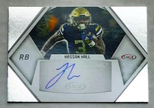 2023 HASSAN HALL Arizona Cardinals ROOKIE autographed card. Mint