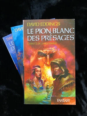 # lot 3 romans Fantasy - David EDDINGS - Série CHANT DE LA BELGARIADE - Photo 1/4