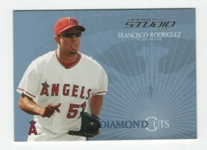 2005 DONRUSS STUDIO - DIAMOND CUTS FRANCISCO RODRIGUEZ ANGELS 447/1250 - Picture 1 of 2