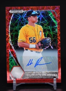 Erik Rivera 2021 Panini Prizm Draft Picks Autographs Red Velocity #215 Auto - Picture 1 of 2