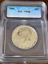 1964 ICG Proof - PR65 Silver Kennedy Half Dollar