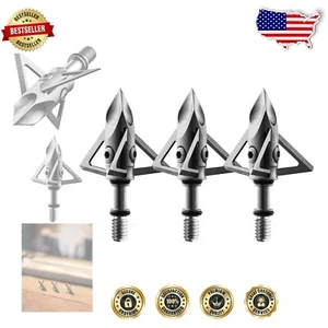 Ultimate 3 Pack of Diamondback Fixed-Blade Broadheads - Accurate and Durable - Picture 1 of 6