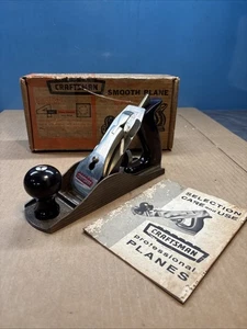 Vintage Sears Craftsman n°37421 Avion lisse 9", coupe 2" - Photo 1/9