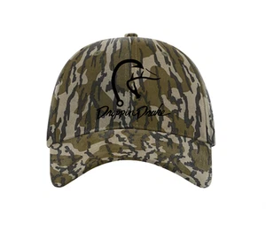 Droppin Drake Hunting Cap Duck Fishing Hook Embroidered Mens Casual Twill Camo - Picture 1 of 6