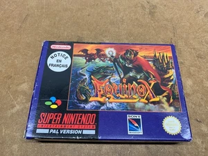 JEU NINTENDO SUPER NINTENDO SNES EQUINOX EN BOITE SANS NOTICE - Picture 1 of 8
