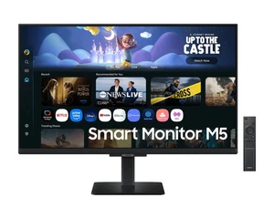 Samsung 27'' Smart Monitor M5 M50B FHD mit Lautsprecher 1920x1080 LS27BM500EUXXU - Bild 1 von 8