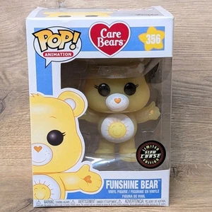 Funko Pop! Vinilo: Care Bears Funshine Bear #356 edición limitada Chase Glow - Imagen 1 de 6